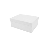 Κουτί χάρτινο λευκό 20x15x8εκ