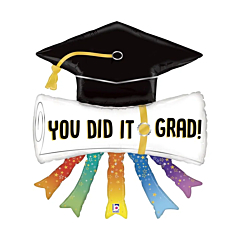 Μπαλόνι πτυχίο “You Did it Grad”