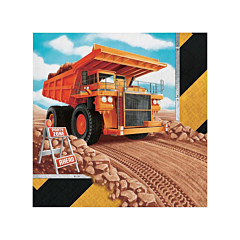 Χαρτοπετσέτες Big Dig Construction 33x33εκ 16τεμ