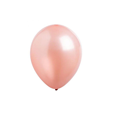 Μπαλόνια λάτεξ ροζ χρυσό μεταλλιζέ 23εκ. 10τεμ.