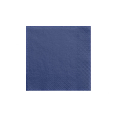 Χαρτοπετσέτες Blue Navy 16,5x16,5εκ 20τεμ
