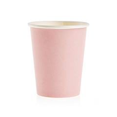 Χάρτινο ποτήρι ροζ 250ml 10τεμ